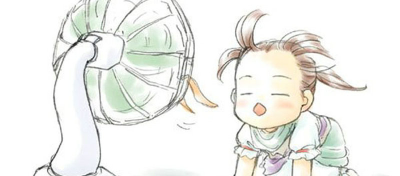 自贡电风扇对小宝宝的使用方法